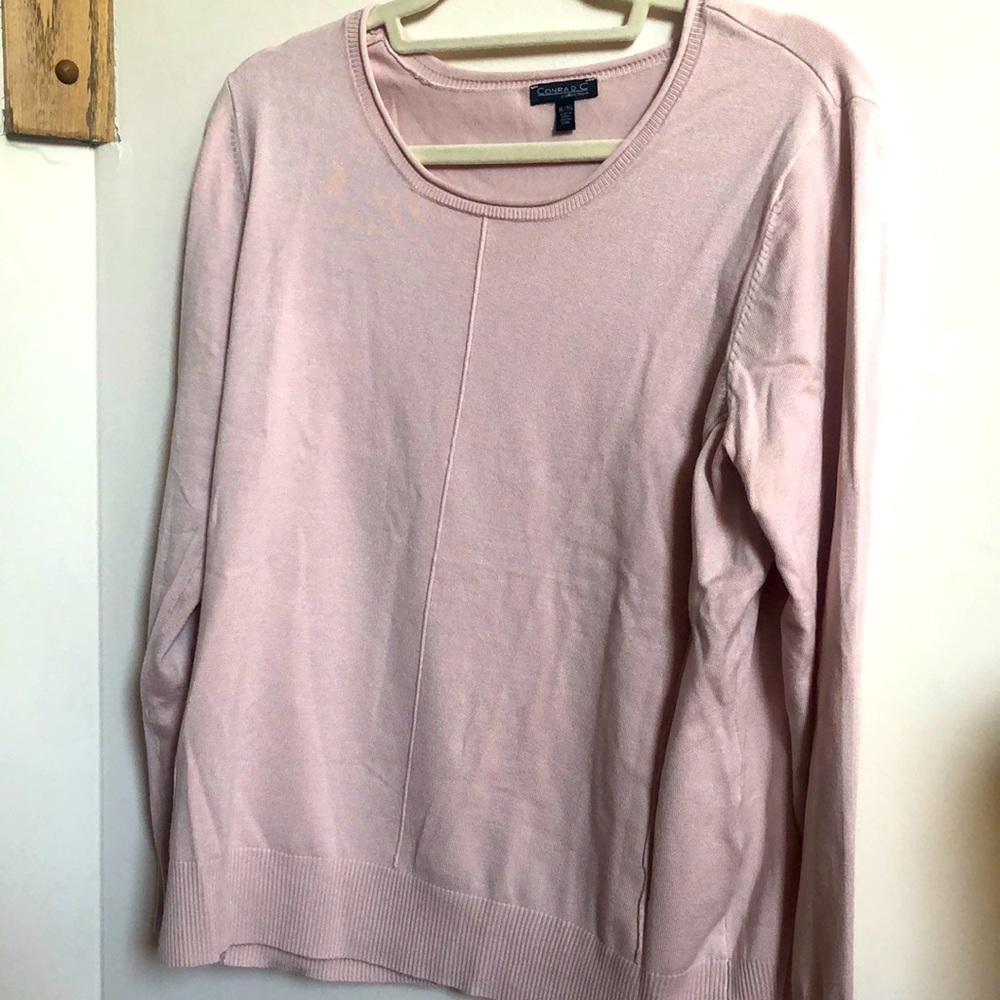 Pale Blush lightweight Sweater by Conrad C